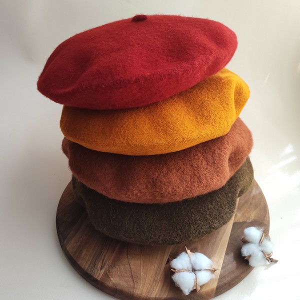 کلاه بره (فرانسوی) پشمی ترک